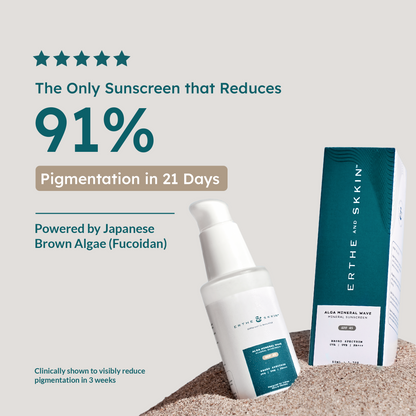 Alga-Mineral Wave | Fucoidan Infused 100% Mineral Sunscreen | SPF 45 | PA+++