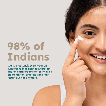 Alga-Mineral Wave | Fucoidan Infused 100% Mineral Sunscreen | SPF 45 | PA+++